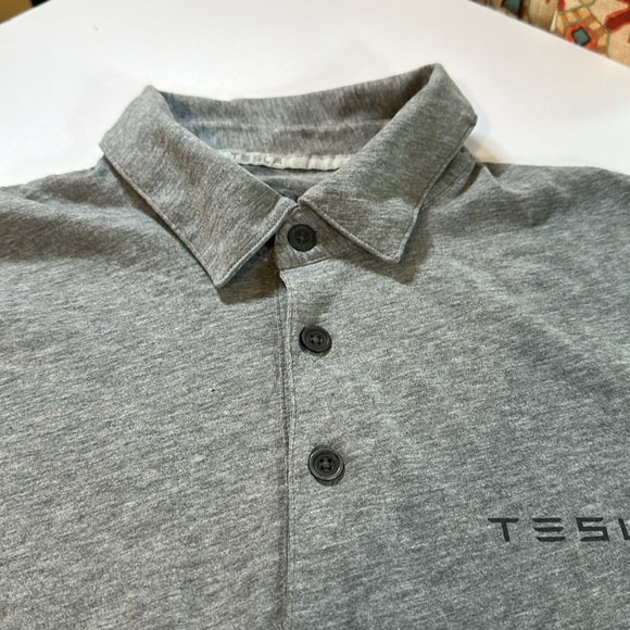 Tesla Men’s Short Sleeve Polo - Picture 2 of 8